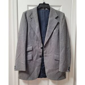 Yves Saint Laurent Mens Tweed Wool Sportcoat L